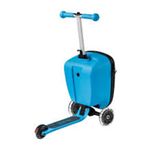 Micro Luggage Junior Velcro Blue Mavi Scooter