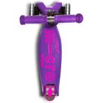 Micro Maxi Deluxe 3 Tekerlekli Scooter LED Purple - Mor