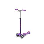Micro Maxi Deluxe Pro Led Purple Pink 3 Tekerli Işıklı Mor Çocuk Scooter