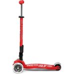 Micro Maxi Scooter Deluxe Foldable 3 Tekerlekli Scooter LED Red - Kırmızı