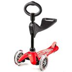 Micro MCR.MMD015 Red Mini 3in1 Deluxe Scooter