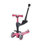 Micro MCR.MMD079 Mini 3 in 1 Deluxe Plus Pink Çocuk Pembe Scooter