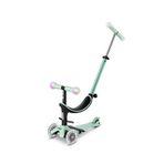 Micro Mini 2 Grow Deluxe Magic Led Işıklı Oturaklı Ayarlanabilir Gidonlu 3 Tekerlekli 1-6 Yaş Çocuk Scooter