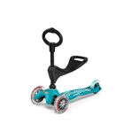 Micro Mini 3 in 1 Deluxe 3 Tekerlekli Yeşil Çocuk Scooter