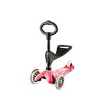 Micro Mini 3in1 Deluxe Pink 3 Tekerlekli Scooter - Pembe