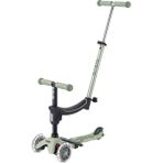 Micro Mini 6 In 1 Deluxe Rock And Go LED Scooter Olive Sage - Yeşil - Koltuklu kullanım: 20 kg, Koltuksuz kullanım: 50 kg.