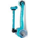 Micro Mini Deluxe 3 Tekerlekli Foldable Scooter Aqua - Turkuaz - Beyaz