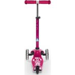 Micro Mini Deluxe 3 Tekerlekli Led Aydınlatmalı Pink Pembe Scooter