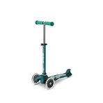 Micro Mini Deluxe Eco Led Işıklı 3 Tekerlekli 1+ Yaş Çocuk Scooter - Yeşil
