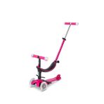 Micro Mini2Grow Deluxe Magic Led 3 Tekerlekli Scooter Pembe