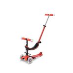 Micro Mini2grow Magic Led Kırmızı 3 Tekerlekli Çocuk Scooter