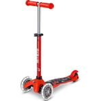 Micro Minilio 3 Tekerlekli Işıklı Kırmızı Scooter