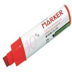 Micro Permanent 10 mm Kesik Uçlu Kırmızı 12'li Markör