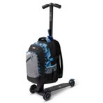 Micro Scooter Luggage Kickpack Lite Mavi Sırt Çantalı Valiz