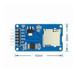 Micro Sd Kart Modülü Hafıza Kartı TF Kart Microsd Bellek Memory SPI Okuyucu Mikro Sd 3.3V 5V Arduino Data Kayıt Logger Ses Mp3