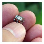 Micro Step Motor 6.5x4.7mm 2 Faz 4 Telli (Dikkat Çok Küçüktür !!)