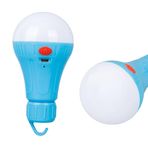 Micro USB Girişli Taşınabilir Şarjlı LED Ampul, Askı Aparatlı, Acil Durum Aydınlatması