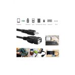 Micro Usb - Otg Kablo - 15Cm