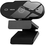 Microcase 1080p 360 Dönerli Mandal Kıskaçlı Full Hd Webcam Kamera Zr807 - SİYAH AL5149
