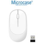 Microcase 1600 Dpı Şarj Edilebilir 2.4 Ghz Bluetooth Kablosuz Mouse - Model AL2674 - Beyaz
