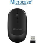 Microcase 1600 Dpı Şarj Edilebilir 2.4 Ghz Bluetooth Kablosuz Mouse - Model AL2674 Siyah