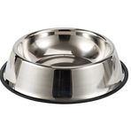 Microcase 2 Adet 17 cm Kedi Köpek Metal Mama ve Su Kabı - AL3119