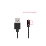 Microcase 2 Pin 2.5mm Pin Aralığı 8mm Mıknatıs Mesafe Akıllı Saatler için Manyetik Şarj Kablosu (+ - ) AL5410