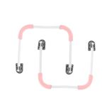 Microcase 2'Li Katlanabilir Kaymaz Çalışma Masası Yatak Sehpası Ayağı AL4515 (Siyah)