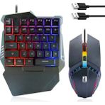 Microcase 35 Tuşlu Rgb Işıklı Kablolu Gaming Oyuncu Klavye ve Mouse Set - AL5727 - USB