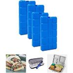 Microcase 400ml İçi Su Dolu Buz Kasedi 48 Saat Korumalı Buz Aküsü- LACİVERT 4 Adet AL4655 Lacivert