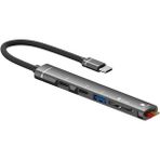 Microcase 5in1 USB 3.0 Type-C To Sd-Tf Kart Okuyuculu USB Çevirici Çoğaltıcı Hub -AL4613