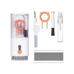 Microcase 6in1 Elektronik Cihaz Telefon Tablet Klavye Çok Amaçlı Temizleme Fırça Seti AL4419