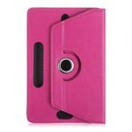 Microcase 7 inch Tabletler için Universal Döner Standlı Tablet Kılıfı - Pembe