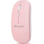 Microcase 800-1200-1600 Dpı Bluetooth Kablosuz Mouse - Al2722 Pembe