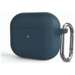 Microcase Airpods 3. Nesil Kulaklık ve Şarj Ünitesi Için Silikon Kılıf Koyu MAVI-AL2830 - Koyu Yeşil