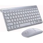 Microcase AL2770 Gümüş 2.4 Wireless Kablosuz Slim Klavye-Mouse