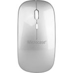 Microcase AL3761 Gümüş 1600 DPI Şarj Edilebilir 2.4 GHZ Çift Modlu Bluetooth Kablosuz Mouse
