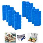 Microcase AL4655 10x400 ml Içi Su Dolu Buz Kasedi 48 Saat Korumalı Buz Aküsü