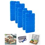 Microcase AL4655 5x400 ml Içi Su Dolu Buz Kasedi 48 Saat Korumalı Buz Aküsü