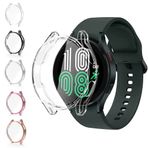 Microcase ALF471 Samsung Galaxy Watch 4 44mm Önü Kapalı Tasarım Silikon Kılıf