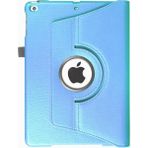 Microcase Apple iPad 2017 9.7 360 Döner Standlı Mavi Kılıf + Ekran Koruyucu