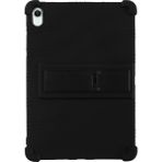Microcase Apple iPad Mini 2024 8.3 Inch Tablet Için Standlı Silikon Kılıf - AL3309 - Koyu Siyah