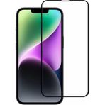 Microcase Apple iPhone 14 Plus Tam Kaplayan Çerçeveli Tempered Ekran Koruyucu - Siyah