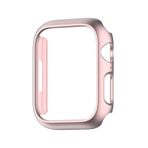 Microcase Apple Watch 7 41 mm Önü Açık Sert Plastik Kılıf - Rose Gold KN04