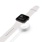 Microcase Apple Watch SE 40 mm için Manyetik Şarj Aygıtlı USB Kablo 1 Metre - Beyaz