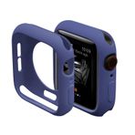 Microcase Apple Watch SE 44 mm Candy Color Seri Kılıf Lacivert MC1403