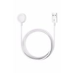 Microcase Apple Watch Seri 5 44 mm için Manyetik Şarj Aygıtlı USB Kablo 1 Metre - Beyaz