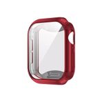 Microcase Apple Watch Series 10 42mm için Ekran Korumalı Sert Rubber Kılıf - AL3173 (Gri)
