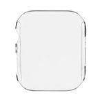Microcase Apple Watch Series 4 40 mm Önü Kapalı Tasarı Soft Silikon Kılıf - Şeffaf