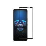 Microcase Asus ROG Phone 5 Pro Tam Kaplayan Çerçeveli Tempered Ekran Koruyucu - Siyah